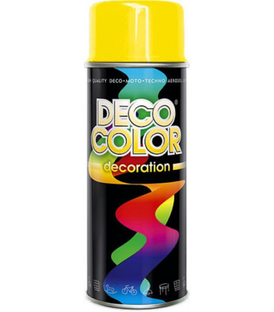 DECO COLOR DECORATION 400 ml аэразоль декоративная краска желтый